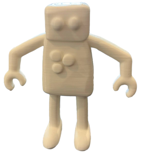 Physical 3D printed figure